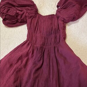 Altard state burgundy dress xs perfect condition